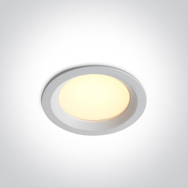 ONE Light LED Downlight 15W 1350lm 3000K-4000K-5000K CRI90 90 IP54 White 10115BX/W/V