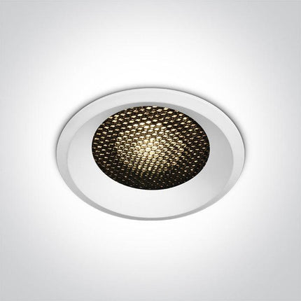 ONE Light | 10118DH/W/W WHITE LED 18W WW IP20 36deg 500mA DARK LIGHT HONEYCOMB - OEM NORDIC - Quality Parts Distribution