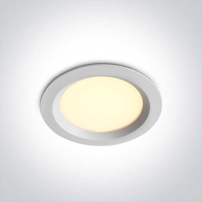 ONE Light LED Downlight 20W 1800lm 3000K-4000K-5000K CRI90 90 IP54 White 10120BX/W/V