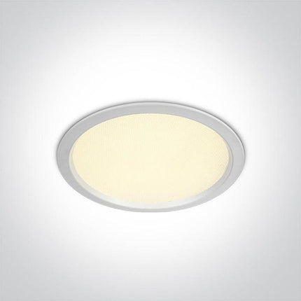 ONE Light | 10124U/W/W WHITE SMD LED UGR19 24W WW IP44 230V - OEM NORDIC - Quality Parts Distribution