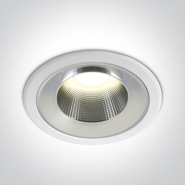 ONE Light LED Downlight 25W 2400lm 4000K CRI80 60° IP54 White 10125TD/W/C