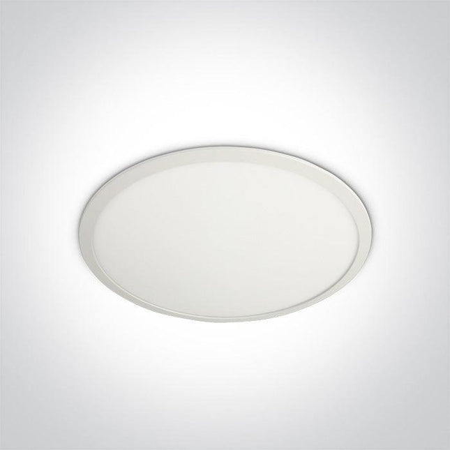 ONE Light | 10148P/W/D WHITE LED 48W DL 60cm RECESSED PANEL IP20 DIMMABLE 230V - OEM NORDIC - Quality Parts Distribution