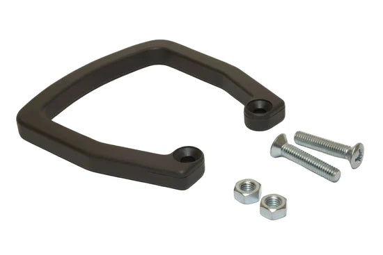 REMA 108905/9523901 DIN 80 A handle - flat - with 2 screws M6x30 - acid resistant