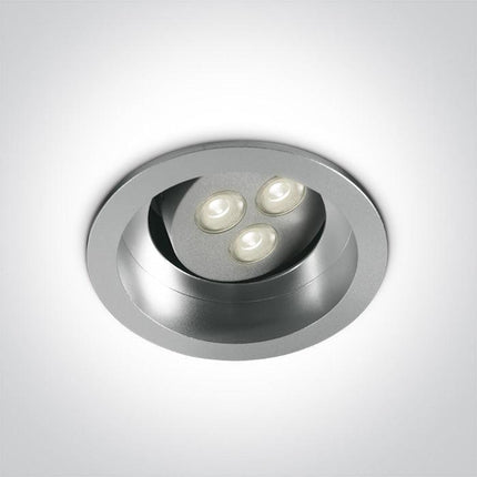 ONE Light | 11103D/G/C GREY LED 3w CW SEMI-TRIMLESS 350mA - OEM NORDIC - Quality Parts Distribution