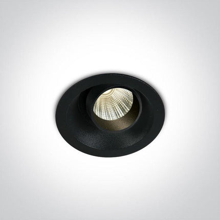 ONE Light | 11103K/B/W BLACK COB LED 3W WW 30deg 350mA DARK LIGHT - OEM NORDIC - Quality Parts Distribution