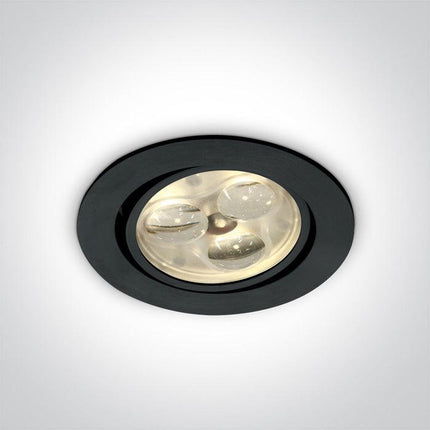 ONE Light | 11103N/B/W/35 BLACK LED WW 3w 35d 350mA - OEM NORDIC - Quality Parts Distribution