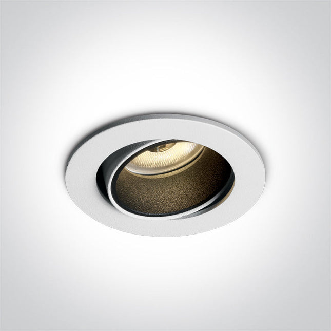 ONE Light Spotlight 400lm 3000K CRI80 35° White 11104K/W/W