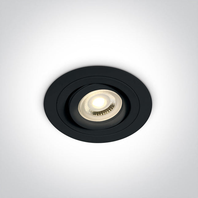 ONE Light Spotlight 10W IP20 Black 11105ABG/B