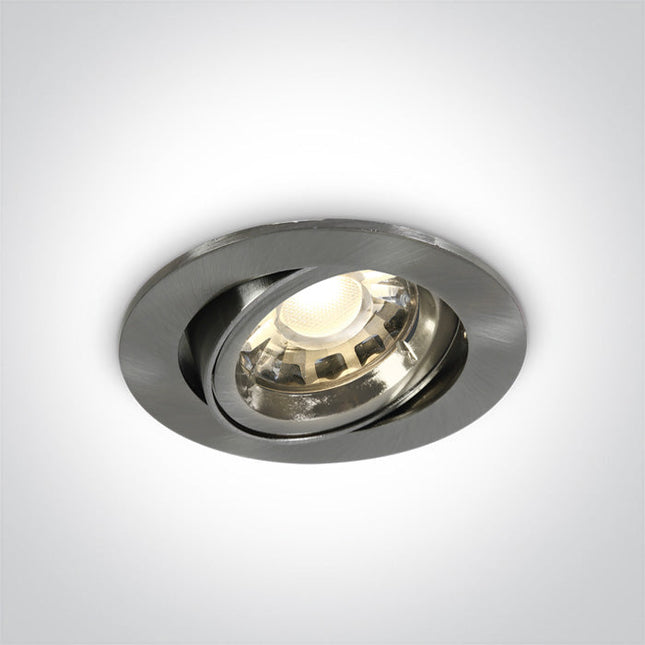 ONE Light Spotlight 10W IP20 Brushed Chrome 11105CGU/MC