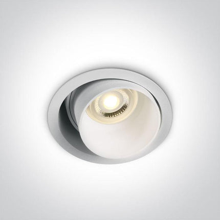 ONE Light | 11105D8/W WHITE ADJUSTABLE GU10 10W DARK LIGHT - OEM NORDIC - Quality Parts Distribution