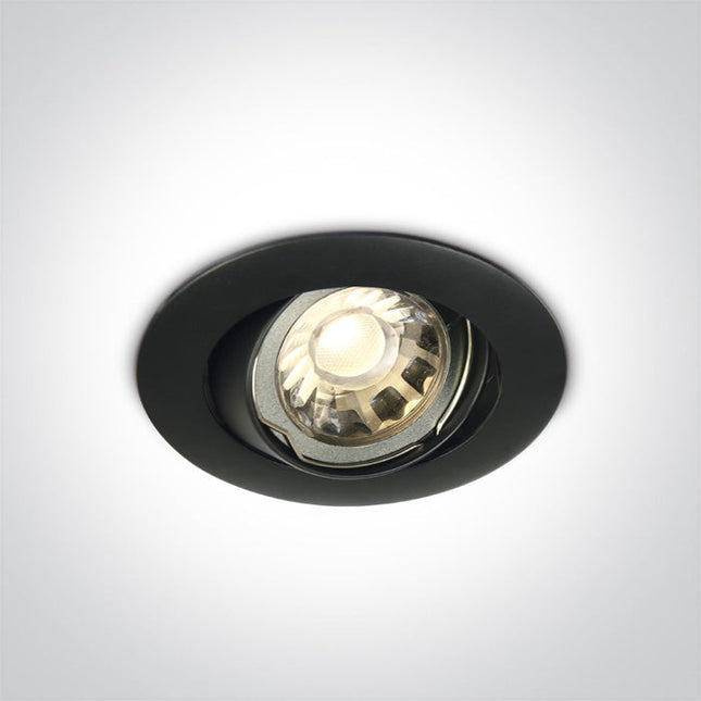 ONE Light Spotlight 10W IP20 Black 11105GU/B