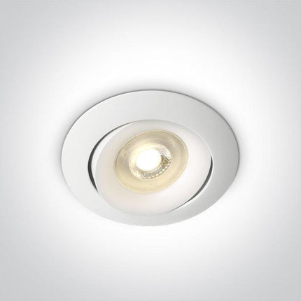 ONE Light | 11105U/W WHITE GU10 10W ADJUSTABLE - OEM NORDIC - Quality Parts Distribution