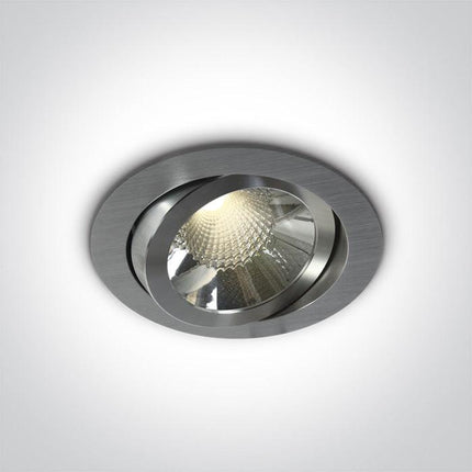 ONE Light | 11106A/AL/W ALUMINIUM LED WW 6w 36d + DRIVER 100-240v - OEM NORDIC - Quality Parts Distribution