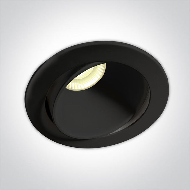 ONE Light Spotlight 8W 850lm 3000K CRI80 60° IP54 Black 11106PK/B/W