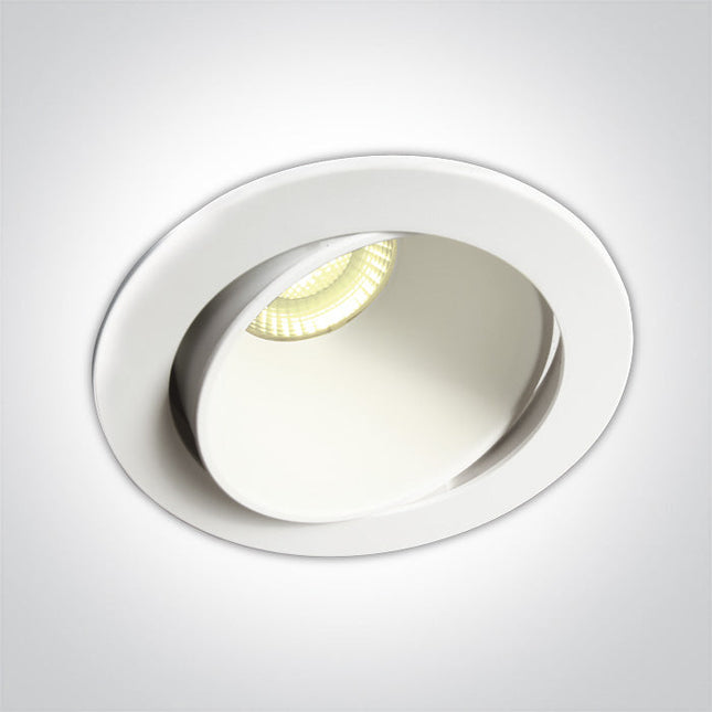 ONE Light Spotlight 8W 850lm 3000K CRI80 60° IP54 White 11106PK/W/W