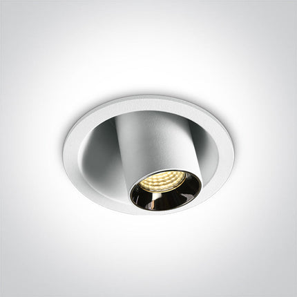 ONE Light Spotlight 6W 480lm 3000K CRI90 38° IP20 White 11106T/W/W