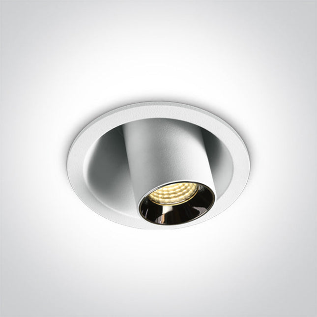 ONE Light Spotlight 6W 480lm 3000K CRI90 38° IP20 White 11106T/W/W