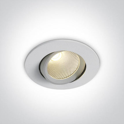 ONE Light | 11107B/W/W WHITE LED 7W WW 60deg 230V ADJUSTABLE - OEM NORDIC - Quality Parts Distribution