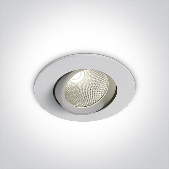 ONE Light Spotlight 7W 560lm 3000K-3500K-4000K CRI90 60° IP20 White 11107B/W/V