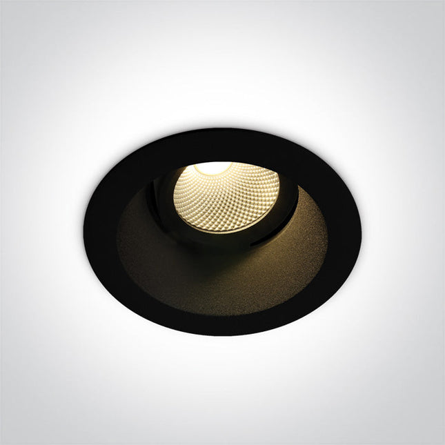 ONE Light Spotlight 7W 560lm 3000K CRI90 60° IP20 Black 11107FD/B/W