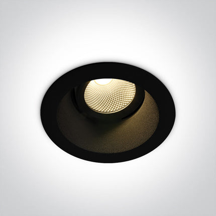 ONE Light Spotlight 7W 560lm 3000K-3500K-4000K CRI90 60° IP20 Black 11107FD/B/V