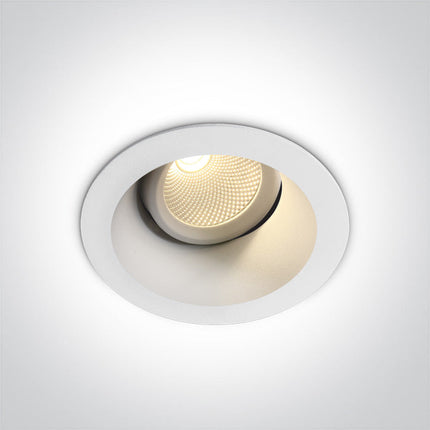 ONE Light Spotlight 7W 560lm 3000K-3500K-4000K CRI90 60° IP20 White 11107FD/W/V