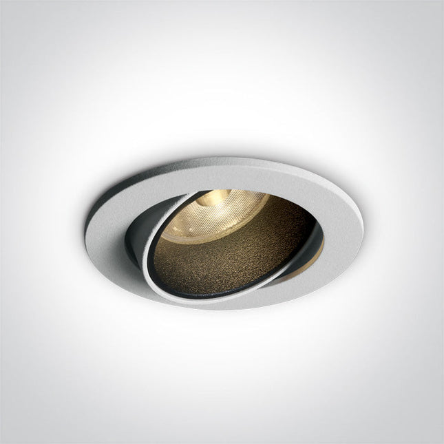 ONE Light Spotlight 550lm 3000K CRI80 35° White 11107K/W/W