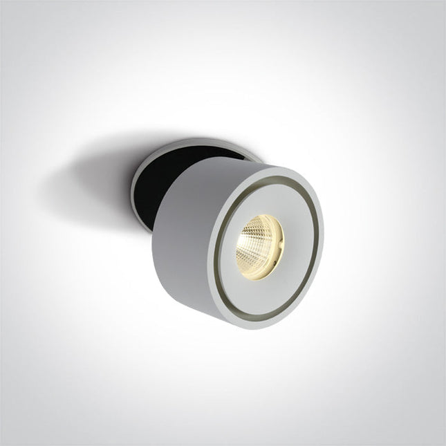 ONE Light Spotlight 8W 600lm 3000K CRI80 25° IP20 White 11108LA/W/W