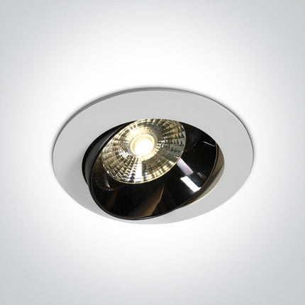 ONE Light LED Downlight 20W 1700lm 3000K CRI80 30° IP20 White 11120E/W/W