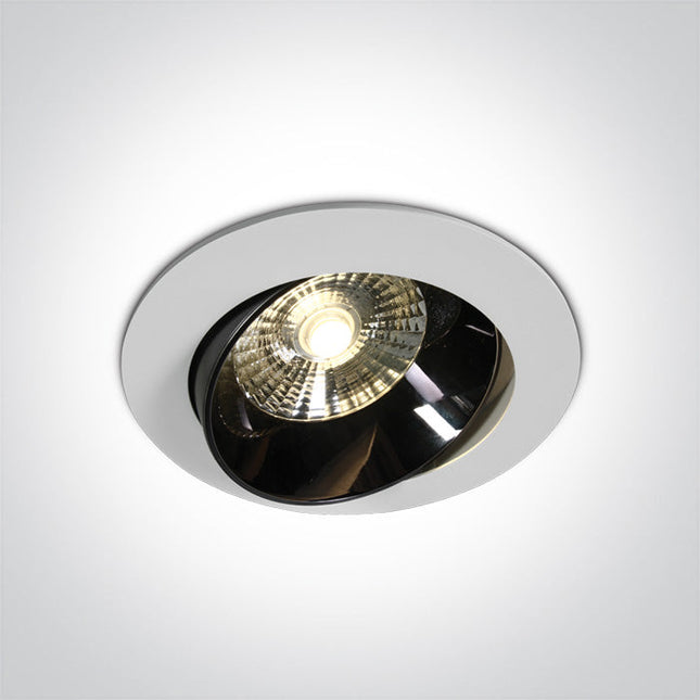 ONE Light LED Downlight 20W 1700lm 3000K CRI80 30° IP20 White 11120E/W/W