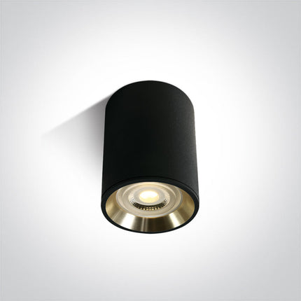 ONE Light | 12105AL/B/GL BLACK GU10 10W GOLD REFLECTOR DARK LIGHT - OEM NORDIC - Quality Parts Distribution