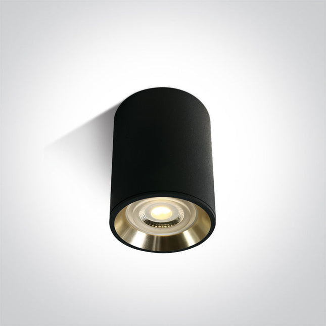 ONE Light | 12105AL/B/GL BLACK GU10 10W GOLD REFLECTOR DARK LIGHT - OEM NORDIC - Quality Parts Distribution