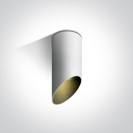 ONE Light | 12105E1/W/B WHITE CYLINDER MR16 GU10 10w 150mm DARK LIGHT - DISCONTINUED - OEM NORDIC - Quality Parts Distribution