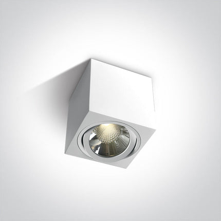 ONE Light | 12106CA/W/W WHITE LED 6W WW 36deg ADJUSTABLE 230V - OEM NORDIC - Quality Parts Distribution