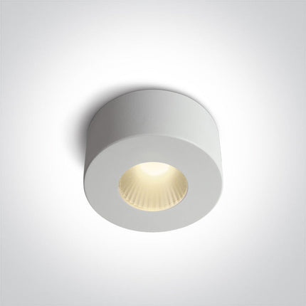 ONE Light Accessory 7W 500lm 3000K CRI90 40° IP20 White 12107V/W/W