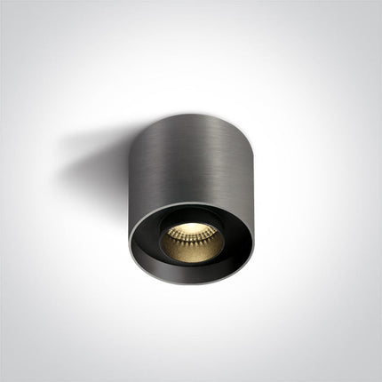 ONE Light Accessory 8W 560lm 3000K CRI90 24° IP20 Metal Grey 12108D/MG/W