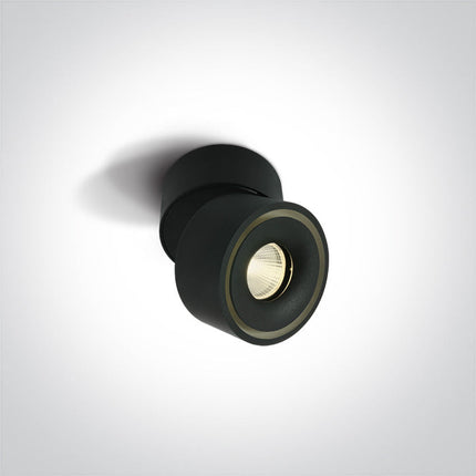 ONE Light Spotlight 8W 600lm 3000K-3500K-4000K CRI90 25° IP20 Black 12108LA/B/V