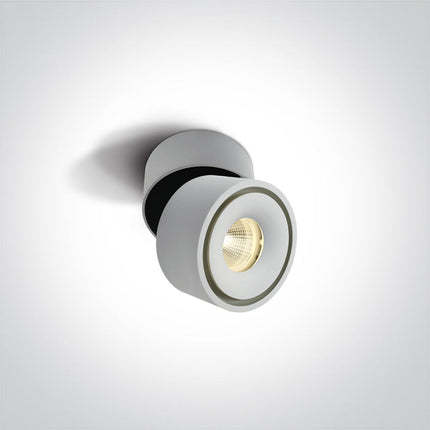 ONE Light Spotlight 8W 600lm 3000K-3500K-4000K CRI90 25° IP20 White 12108LA/W/V