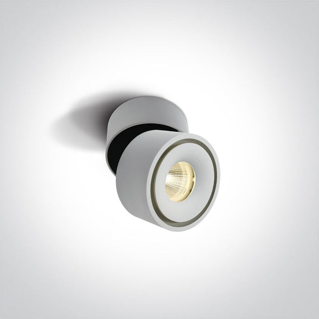 ONE Light Spotlight 8W 600lm 3000K-3500K-4000K CRI90 25° IP20 White 12108LA/W/V