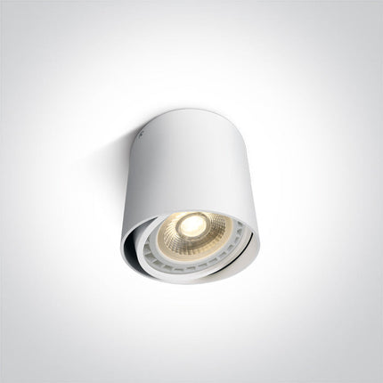 ONE Light | 12142/W WHITE CYLINDER GU10 R111 15W - OEM NORDIC - Quality Parts Distribution