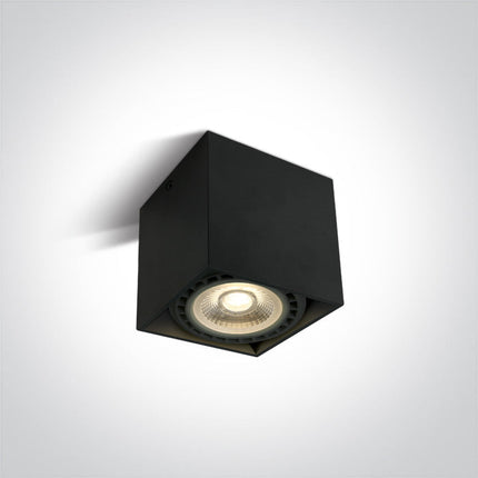 ONE Light | 12144A/B BLACK GU10 R111 15W SQUARE 100-240V - OEM NORDIC - Quality Parts Distribution