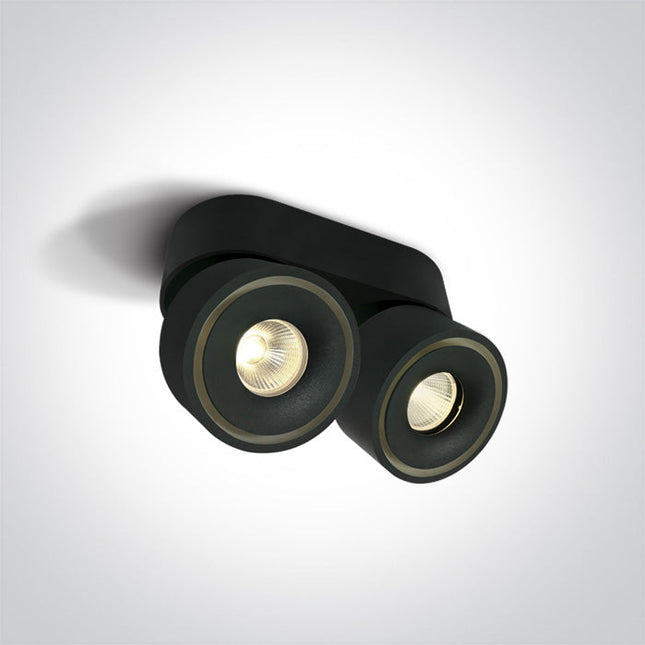 ONE Light Spotlight 2W 2lm 3000K CRI90 25° IP20 Black 12208LA/B/W