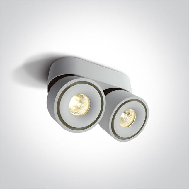 ONE Light Spotlight 2W 2lm 3000K CRI80 25° IP20 White 12208LA/W/W