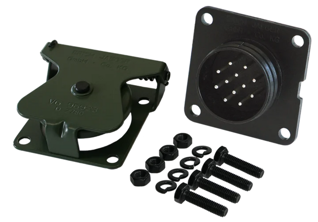 Erich Jaeger 12-Pin 24V Socket – VG 96923 A-12P Connector - OEM NORDIC - Quality Parts Distribution