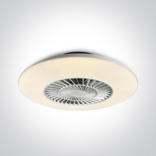 ONE Light Ceiling Fan 30W 2600lm 3000K-4000K-6000K CRI80 IP20 White 24002/W