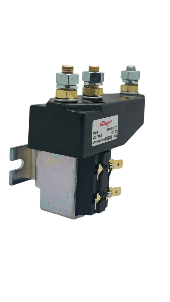 SW80-2017T Albright 100A/125A 12V CO 1-pole 1-throw Contactor [Haulotte] - OEM NORDIC - Quality Parts Distribution