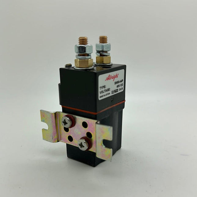 SW60-44P Albright 80A/80A 48V CO 1-pole 1-throw Contactor, Removable Bracket - OEM NORDIC - Quality Parts Distribution