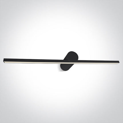 ONE Light | 38114N/B/W BLACK LED BATHROOM / WALL LIGHT 14W WW IP44 230V - OEM NORDIC - Quality Parts Distribution