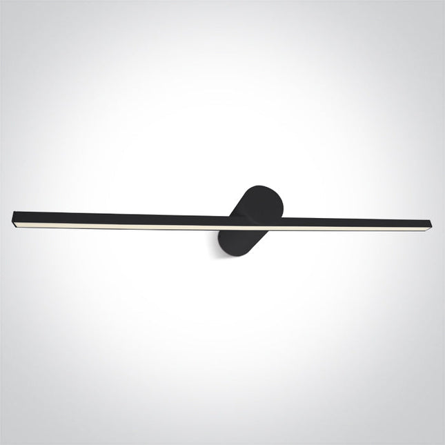 ONE Light | 38114N/B/W BLACK LED BATHROOM / WALL LIGHT 14W WW IP44 230V - OEM NORDIC - Quality Parts Distribution