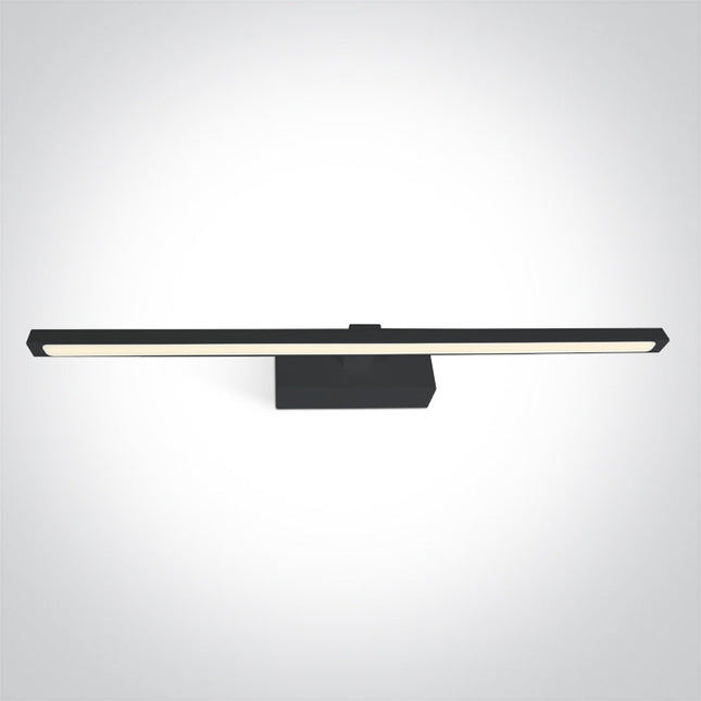ONE Light | 38114T/B/W BLACK LED BATHROOM / WALL LIGHT 14W WW IP44 230V - OEM NORDIC - Quality Parts Distribution